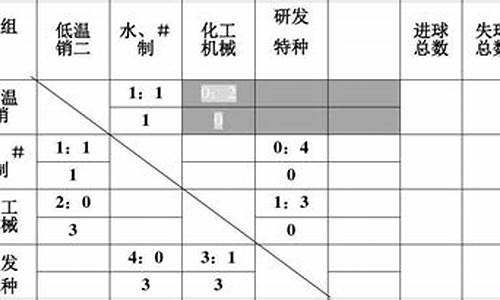 小学足球联赛积分表-小学足球梯队